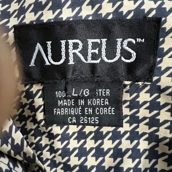 Aureus Black and White Houndstooth Jacket - Picture 5 of 7